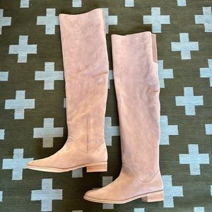 Stuart Weitzman Over-the-Knee Suede Boots